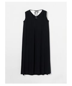 Rayon jersey flair dress