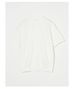 Men's compact pile s/s crew neck