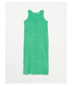 Melange pile tank dress