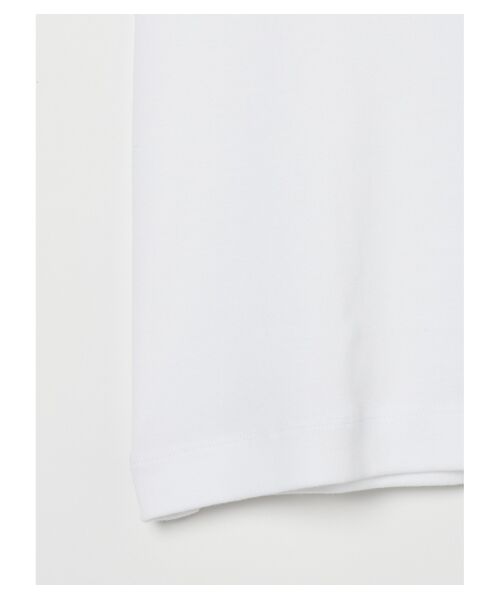 three dots / スリードッツ Tシャツ | Men's Organic cottonknit skipper | 詳細4