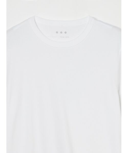 three dots / スリードッツ Tシャツ | Men's Organic cotton knit New Josh | 詳細2