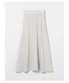 Supima cotton aline long skirt