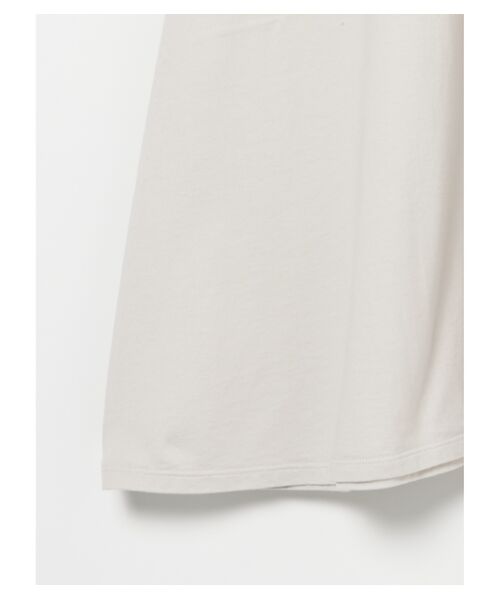 three dots / スリードッツ スカート | Supima cotton aline long skirt | 詳細3