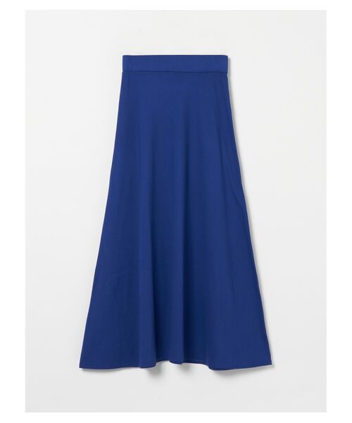 three dots / スリードッツ スカート | Supima cotton aline long skirt | 詳細6