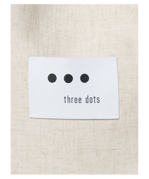 three dots / スリードッツ ショルダーバッグ | Linen rayon ruffle bag | 詳細5