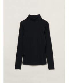 Organic cotton knit turtle neck