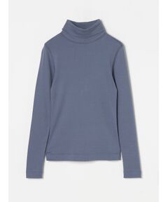 three dots / スリードッツ その他トップス | Organic cotton knit turtle neck