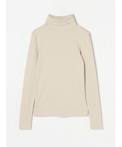 three dots / スリードッツ その他トップス | Organic cotton knit turtle neck