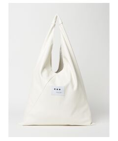 Eco leather bag triangle