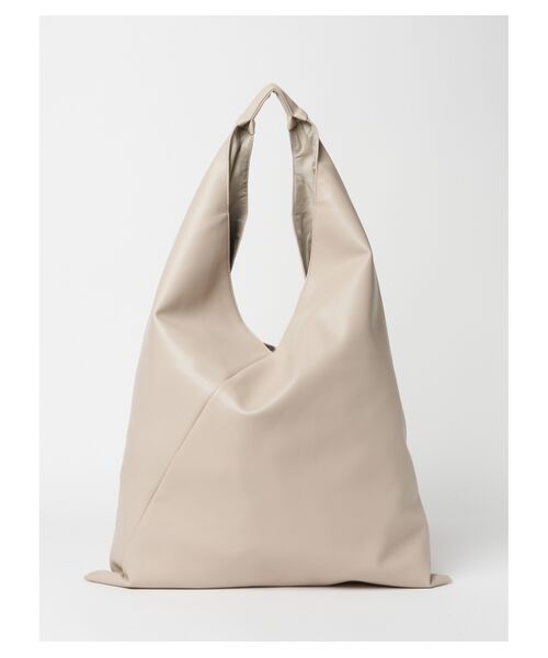 three dots / スリードッツ ショルダーバッグ | Eco leather bag triangle | 詳細2