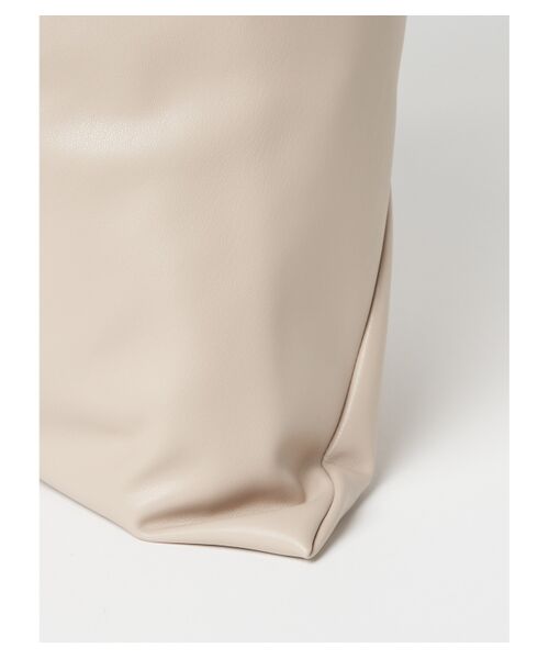 three dots / スリードッツ ショルダーバッグ | Eco leather bag triangle | 詳細4