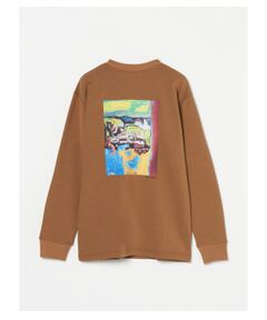 Graphic l/s crew neck tee