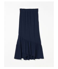 Travel line midi skirt