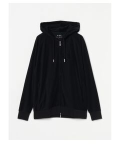 Men's high gauge clearpile zip hoodie