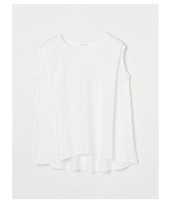 Classy suvin sleeveless tuck tee