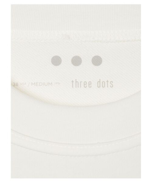 three dots / スリードッツ その他トップス | Men's spain pima fleece l/s sweat | 詳細3