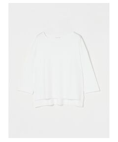 Classy suvin tee 3/4slv boatneck