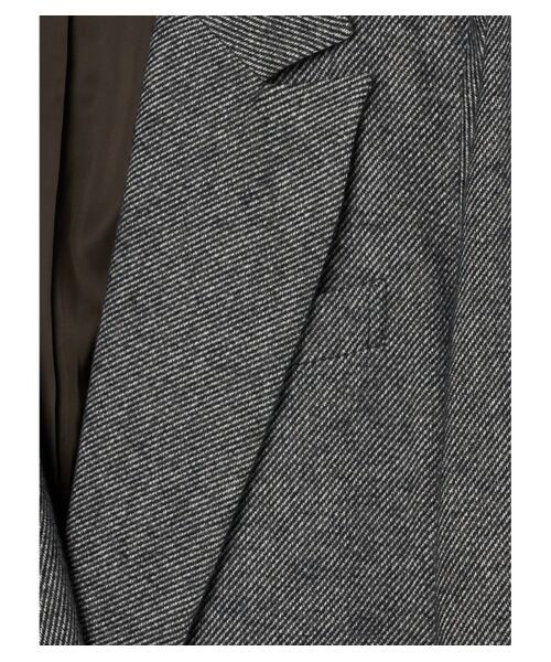 three dots / スリードッツ テーラードジャケット | Cotton tweed jacket | 詳細3