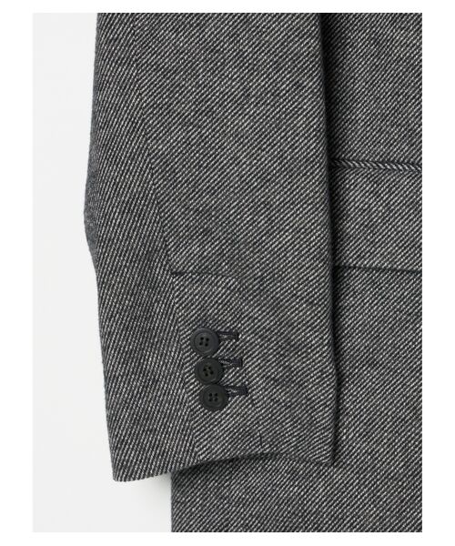 three dots / スリードッツ テーラードジャケット | Cotton tweed jacket | 詳細4