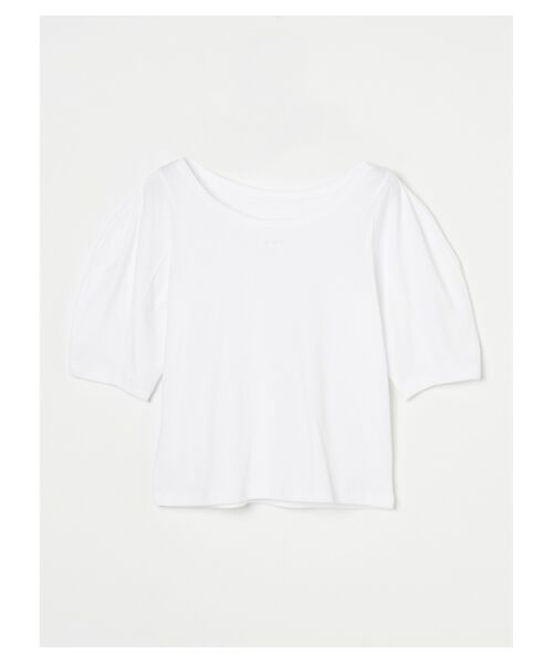 three dots / スリードッツ Tシャツ | Organic cotton knit half ginger | 詳細9