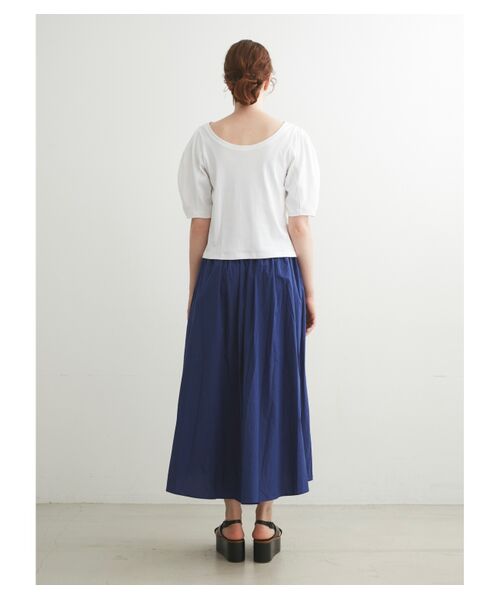 three dots / スリードッツ Tシャツ | Organic cotton knit half ginger | 詳細3