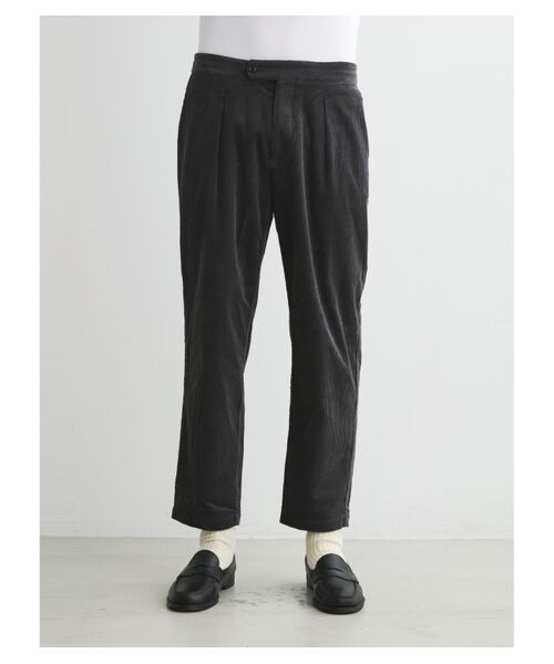 three dots / スリードッツ その他パンツ | Men's coduroy shirring pants | 詳細9