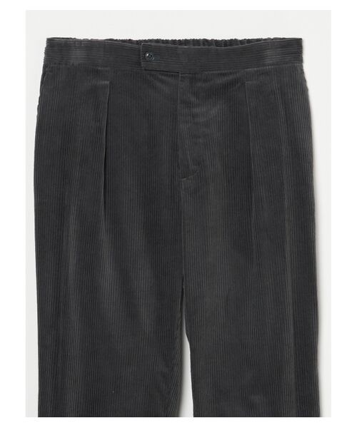 three dots / スリードッツ その他パンツ | Men's coduroy shirring pants | 詳細2