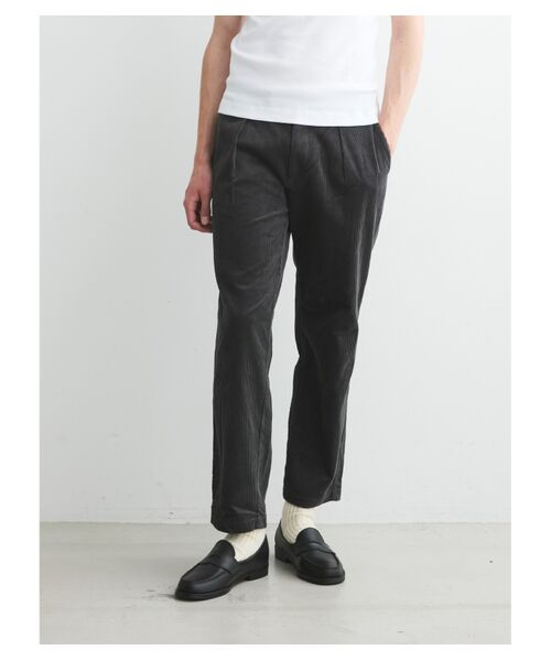 three dots / スリードッツ その他パンツ | Men's coduroy shirring pants | 詳細6