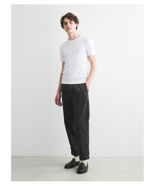 three dots / スリードッツ その他パンツ | Men's coduroy shirring pants | 詳細7