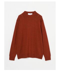 Men's extrafine wool l/s crewneck