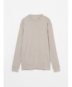 Men's brushed rib l/s sweat