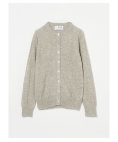 Airy cashmere button cardigan