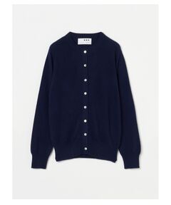 Airy cashmere button cardigan