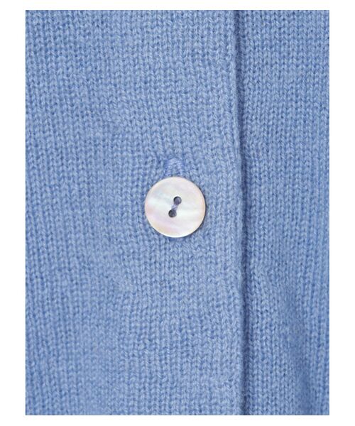 three dots / スリードッツ カーディガン・ボレロ | Airy cashmere button cardigan | 詳細4