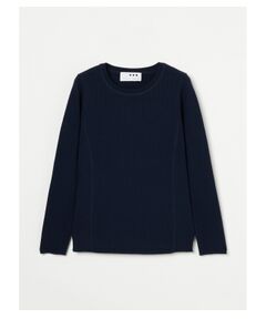 Wool outfit tee-knit crew neck