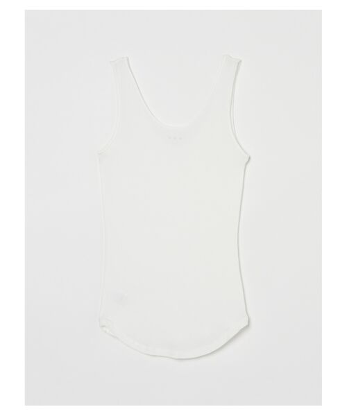 three dots / スリードッツ その他トップス | Light weight rib tank top | 詳細1