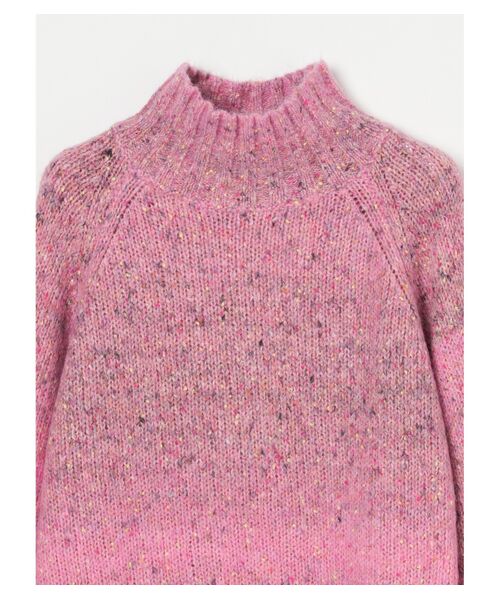 three dots / スリードッツ ニット・セーター | Vintage nep l/s boxy pullover | 詳細2