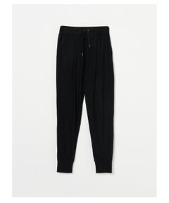 Brushed sweater jogger pant