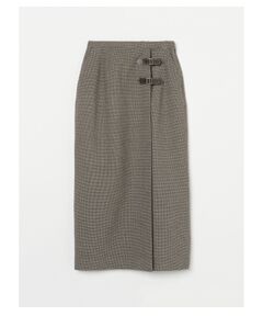 Stretch tweed clasic skirt