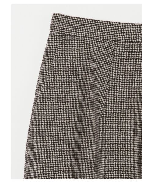 three dots / スリードッツ スカート | Stretch tweed clasic skirt | 詳細3