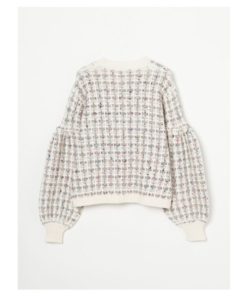 three dots / スリードッツ ニット・セーター | Color tweedy sweater l/spullover | 詳細1