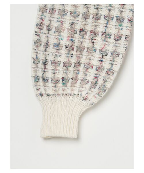 three dots / スリードッツ ニット・セーター | Color tweedy sweater l/spullover | 詳細4