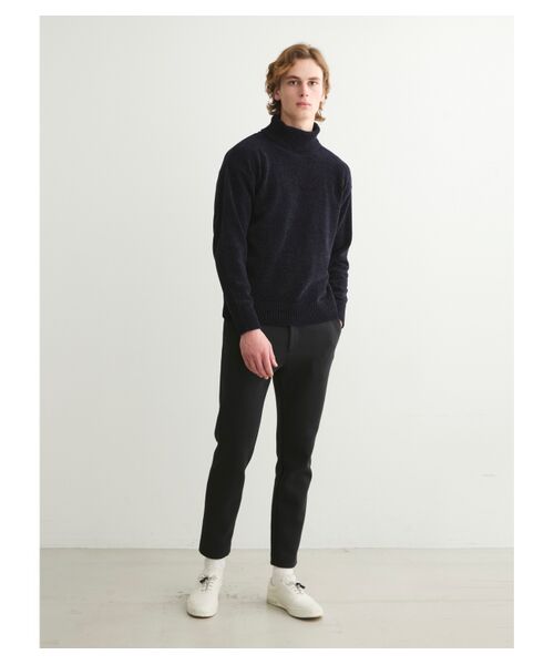 three dots / スリードッツ ニット・セーター | Men's mole knits turtle neck | 詳細9