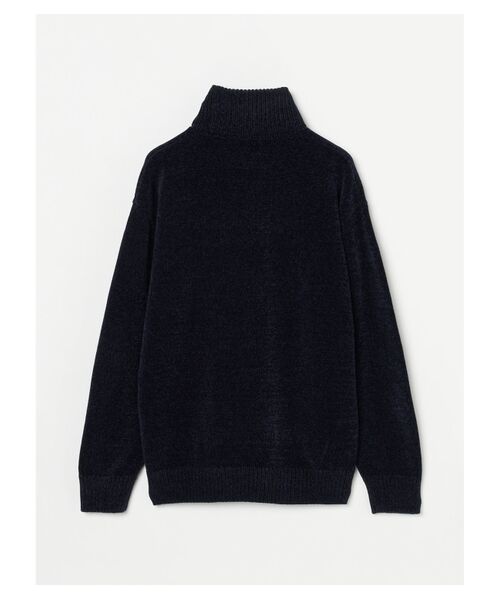 three dots / スリードッツ ニット・セーター | Men's mole knits turtle neck | 詳細1