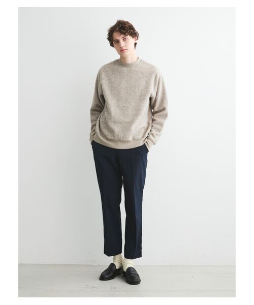 three dots / スリードッツ その他トップス | Men's cotton yak l/s sweat | 詳細10