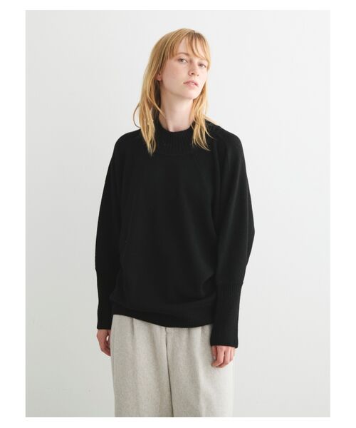 three dots / スリードッツ ニット・セーター | dolman sweater | 詳細7