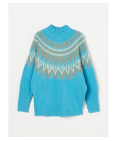 Jaguard sweater dolman sweater