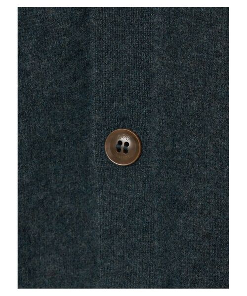 three dots / スリードッツ ニット・セーター | Men's recycled cashmere cardigan | 詳細5