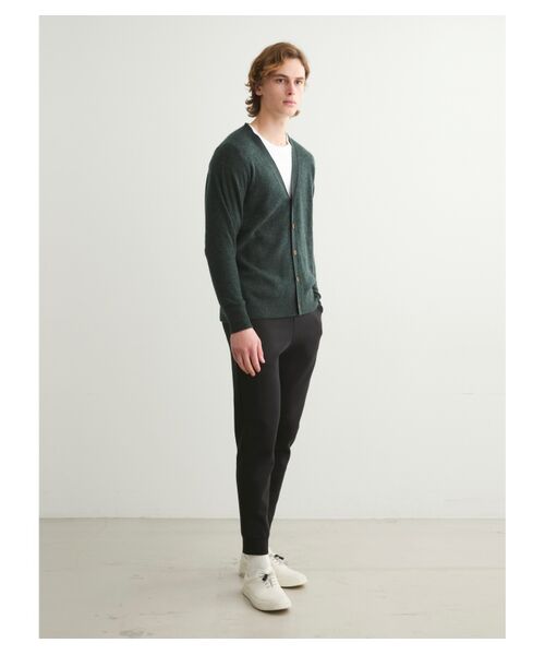 three dots / スリードッツ ニット・セーター | Men's recycled cashmere cardigan | 詳細8