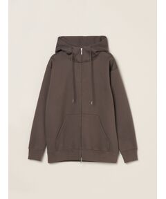 three dots / スリードッツ パーカー | Men's cardboard sweat zip hoody